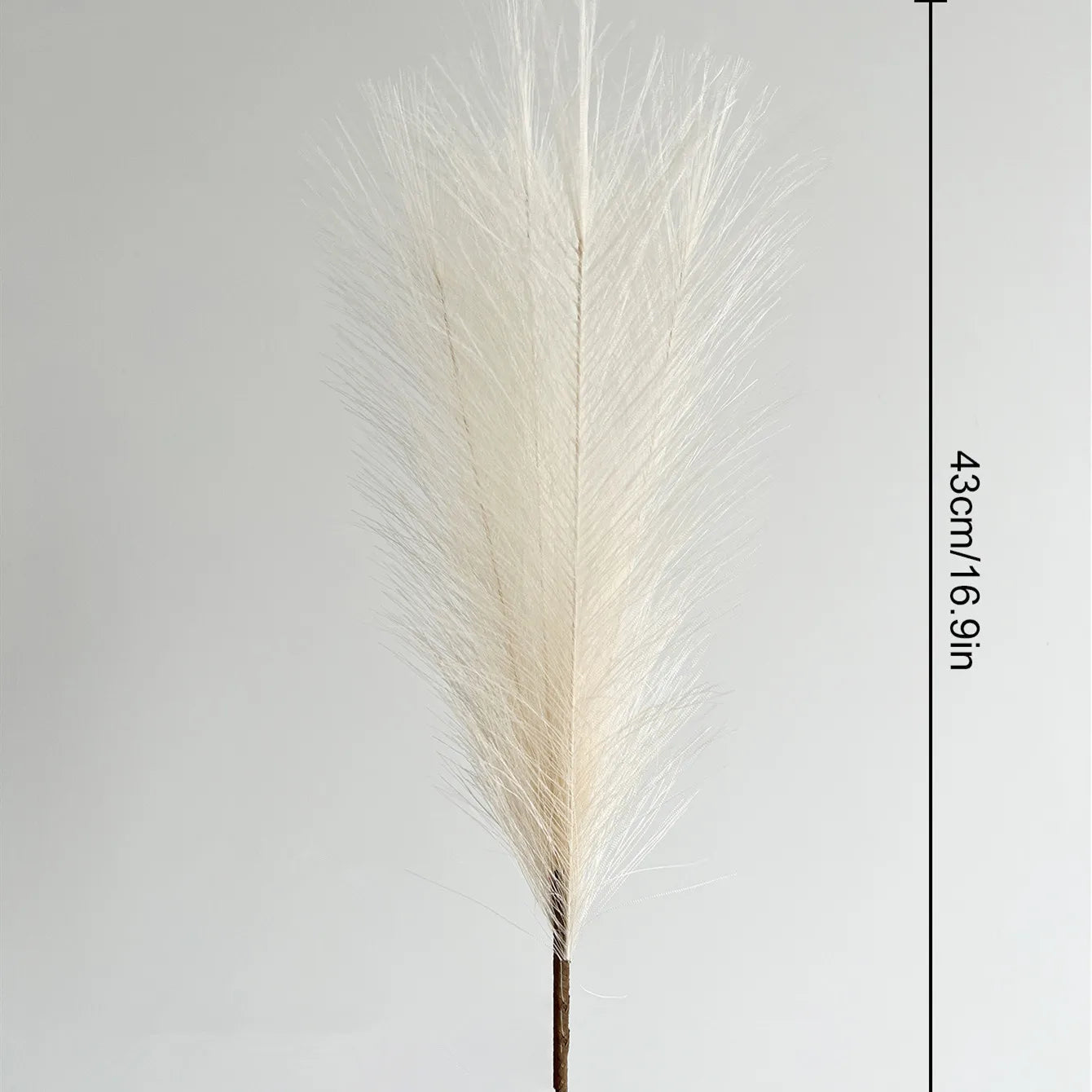 1/5/10/30pcs High Quality Bouquet pampas grass decoration 42cm Fluffy Pampas Grass Christmas Vase Decor Wedding Home Decor DIY
