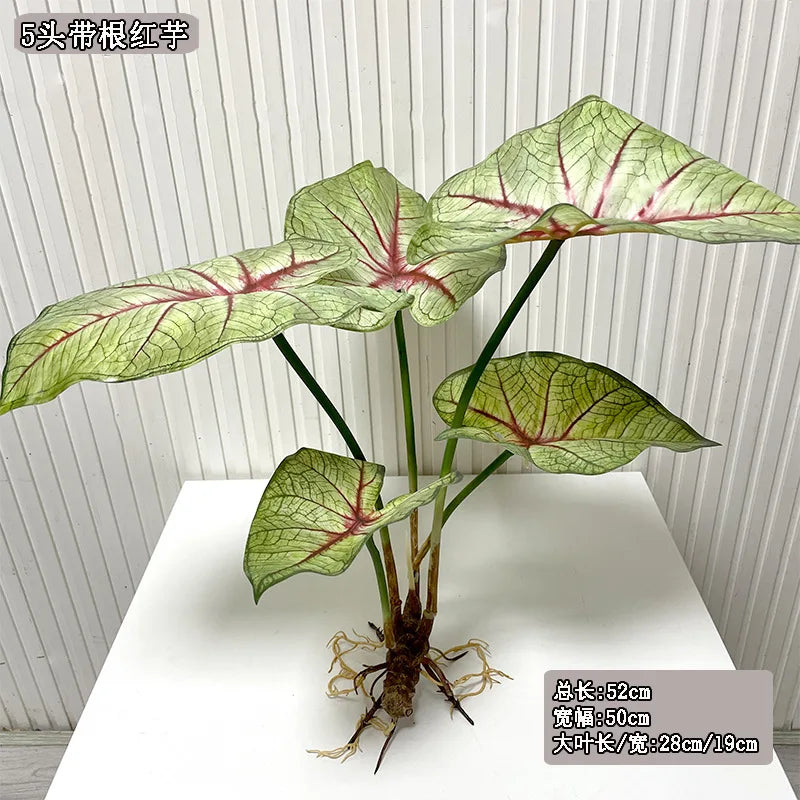 Artificial Flower Fake Plants Green Tree Bamboo Bonsai Outdoor Garden Wall Living Wedding Balcony Bedroom Leaves Home Decoration