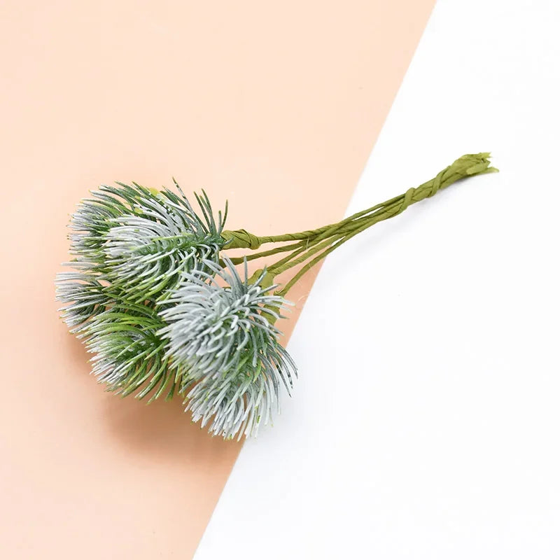 Artificial Plants for Home Wedding Decoration Silk Flowers for Scrapbooking Fake Plastic Decorative Christmas Wreat