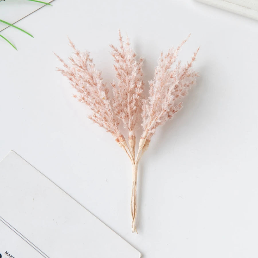 Artificial Plants Autumn Golden Silvery Fake Branch For Festival Tree Wreath Home Accessories Wedding Archway Decor Scrapbook