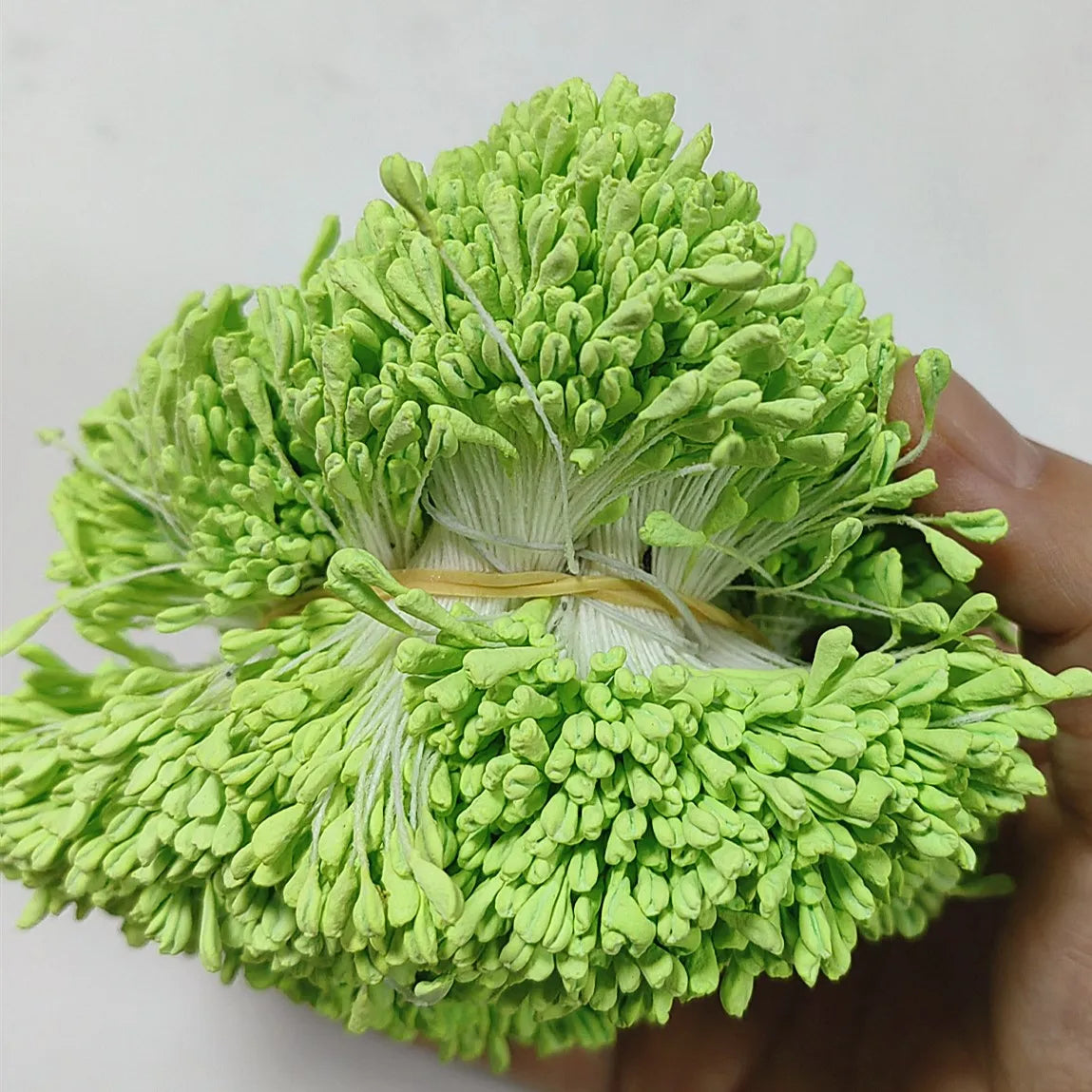 350pcs 5mm Mini Stamen Matte Handmade Artificial Flowers For Wedding Party Home Decoration DIY Flower Garland Craft Accessories