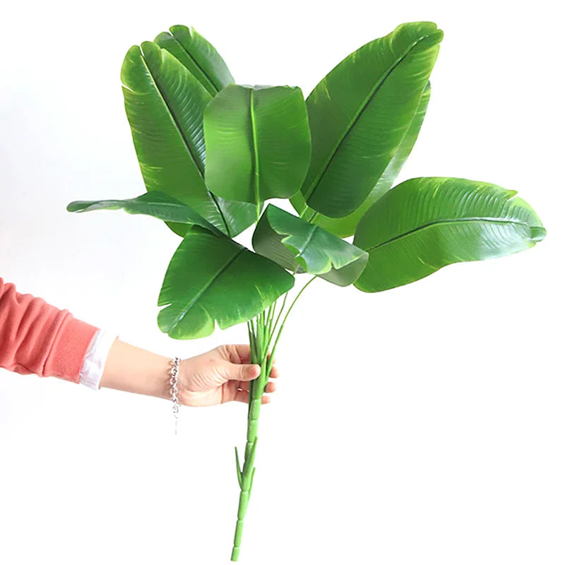 70-85CM Artificial Large Rare Palm Tree Banana Tree Green Simulated Plants  Garden Hotel Office Home Decoration Accessories