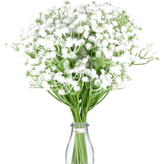 Artificial plastics Flower gypsophila Outdoor Garden party Courtyard Home Vase table Wedding bridal bouquet DIY gift accessory