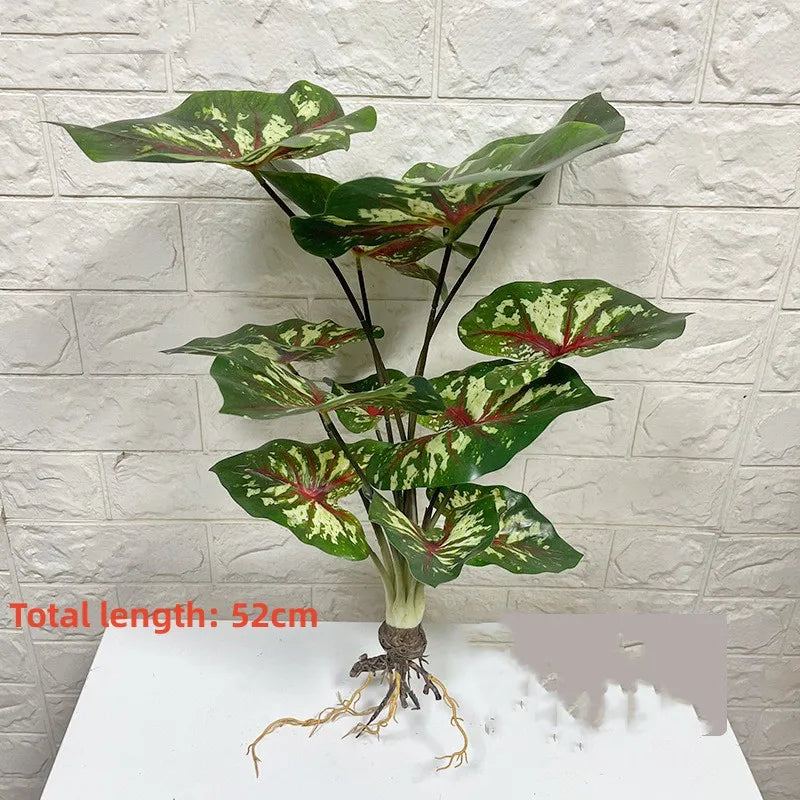 Artificial Flower Fake Plants Green Tree Bamboo Bonsai Outdoor Garden Wall Living Wedding Balcony Bedroom Leaves Home Decoration