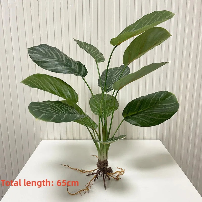 Artificial Flower Fake Plants Green Tree Bamboo Bonsai Outdoor Garden Wall Living Wedding Balcony Bedroom Leaves Home Decoration