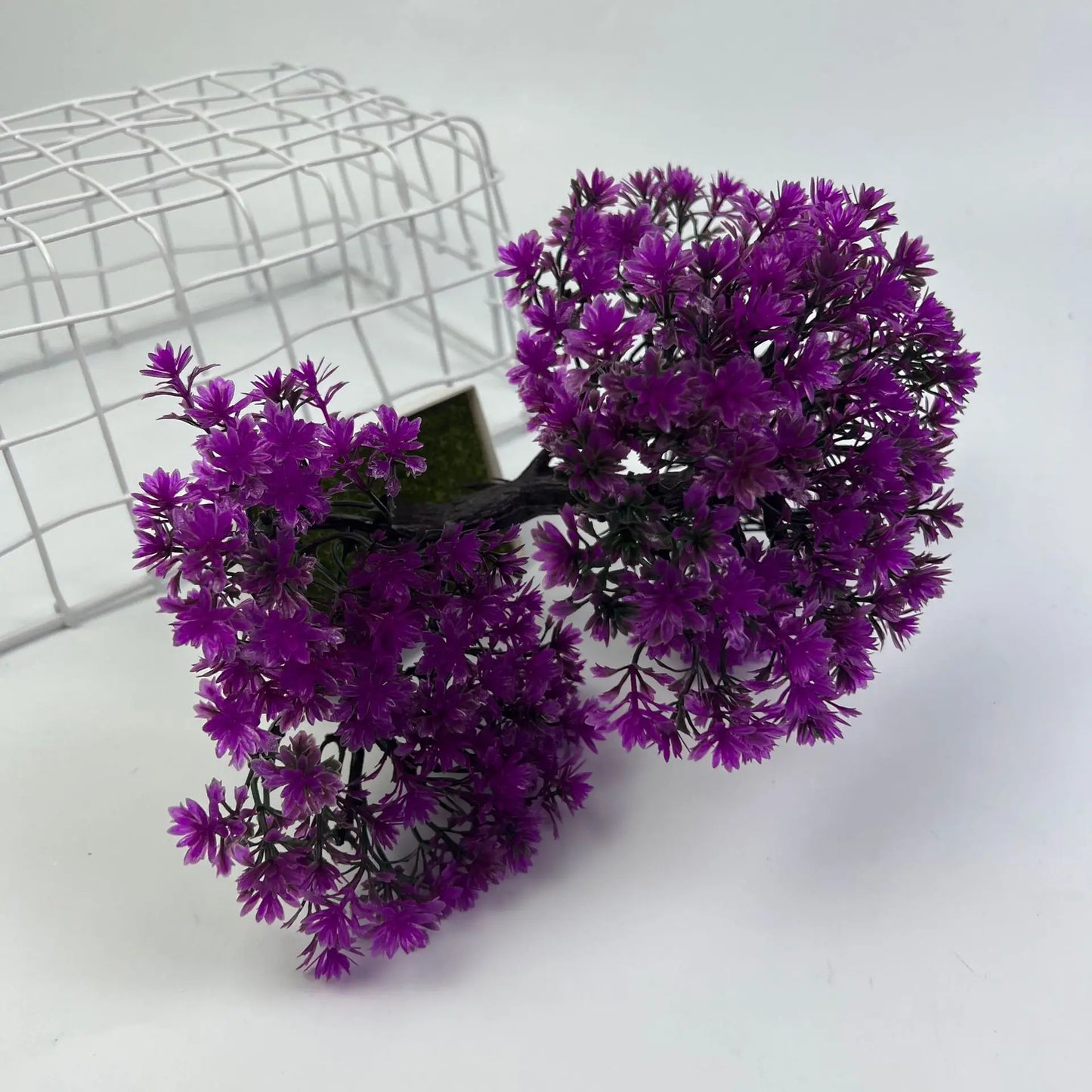 Artificial Plants Bonsai Fake Plant Flowers Potted Ornaments For Table Home Hotel Room  Decoration Garden Decor Small Tree Pot