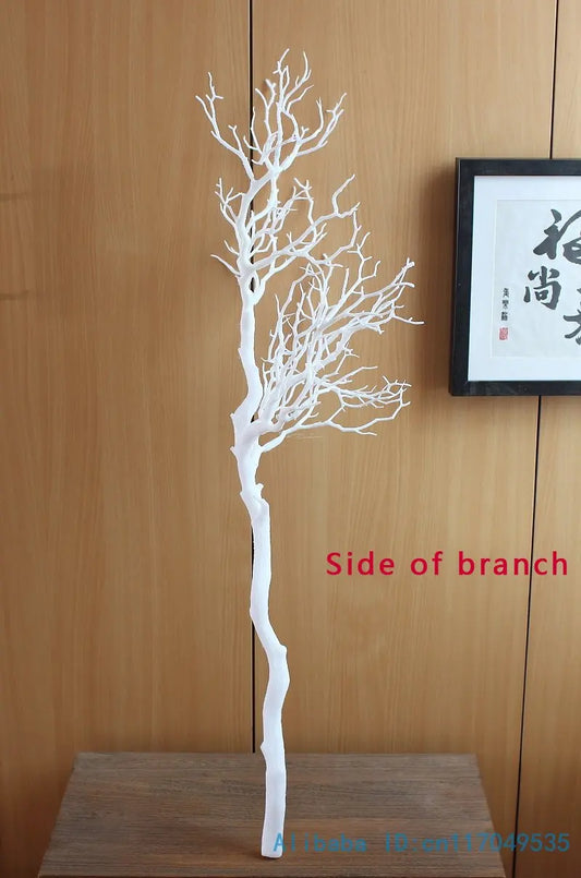 1 PCS 70cm or 90cm Artificial Plant Green Blue White Plastic small Tree Dried Branch Plant Wedding Decoration home dec F322