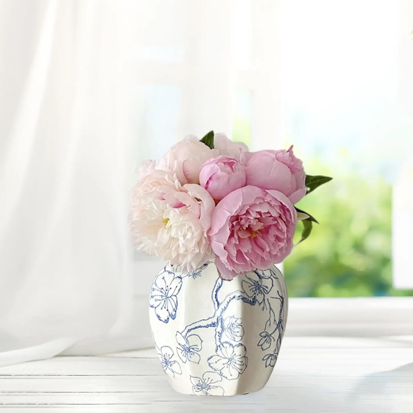 Ceramic Flower Vase Flower Arrangement Decoration Versatile Traditional For Decoration Living Room Flower Arrangement Porch