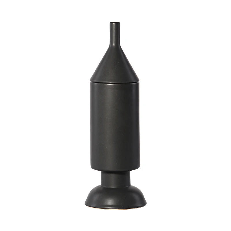 Nordic Morandi ceramic Vase geometric Ornaments  Room Decor modern decorative dried flower Vase home decoration Wedding Gifts