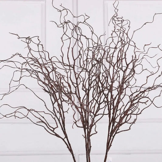 120cm Artificial Willow Deadwood Plastic Luxury Simulation Tree Branch Realistic Elegant Fake Plant Living Room Decor