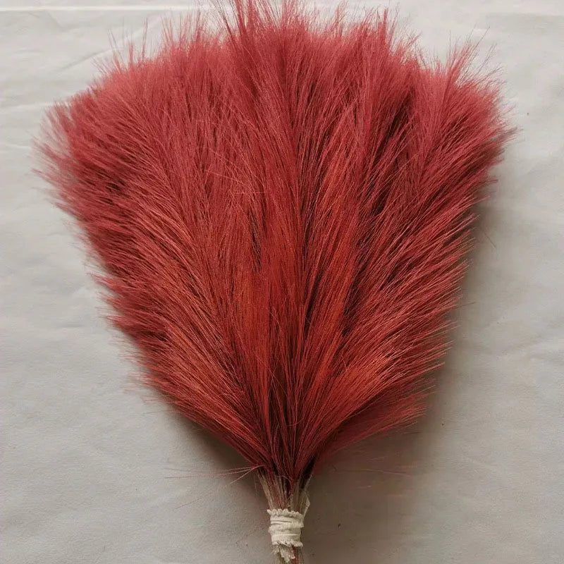 1/5/10/30pcs High Quality Bouquet pampas grass decoration 42cm Fluffy Pampas Grass Christmas Vase Decor Wedding Home Decor DIY