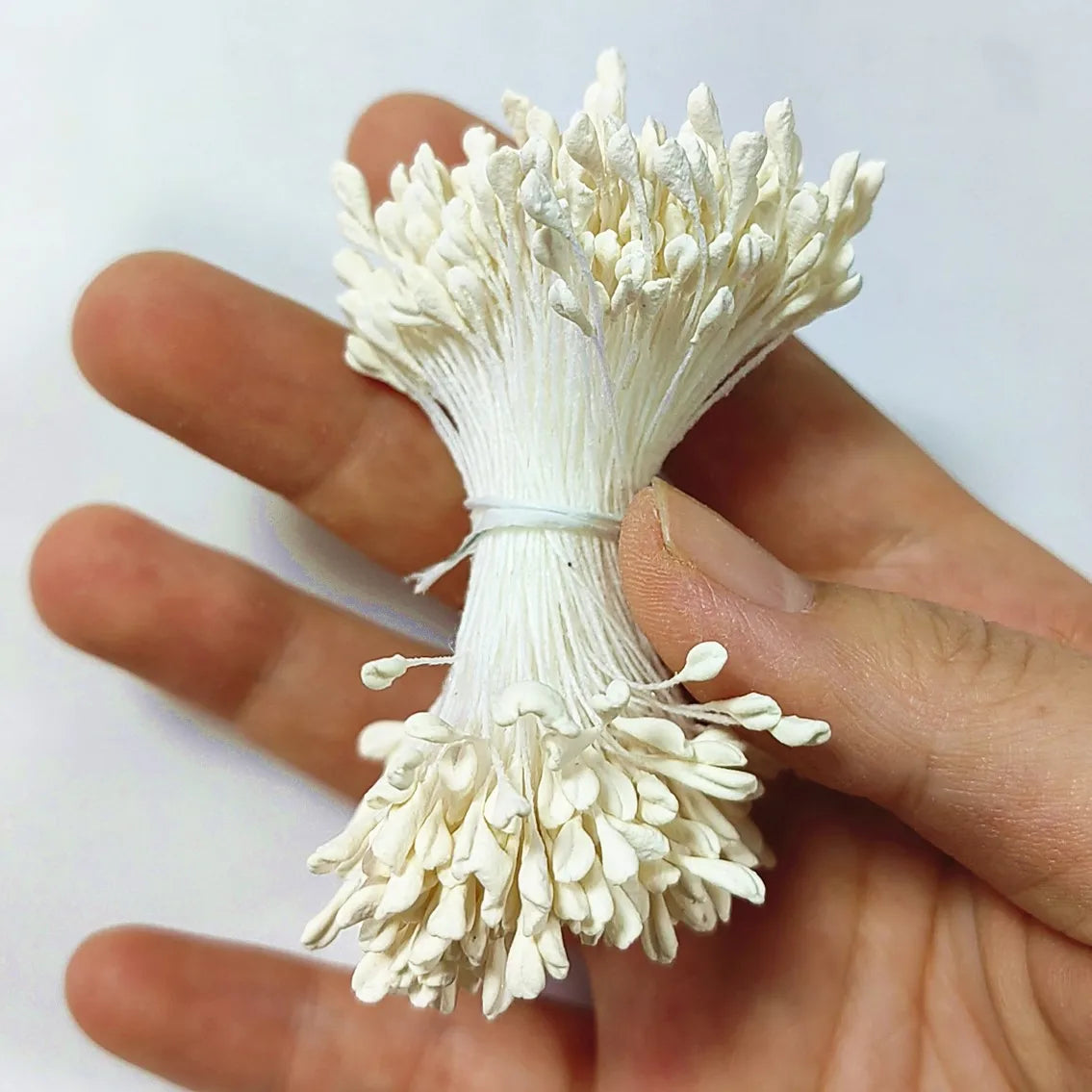 350pcs 5mm Mini Stamen Matte Handmade Artificial Flowers For Wedding Party Home Decoration DIY Flower Garland Craft Accessories