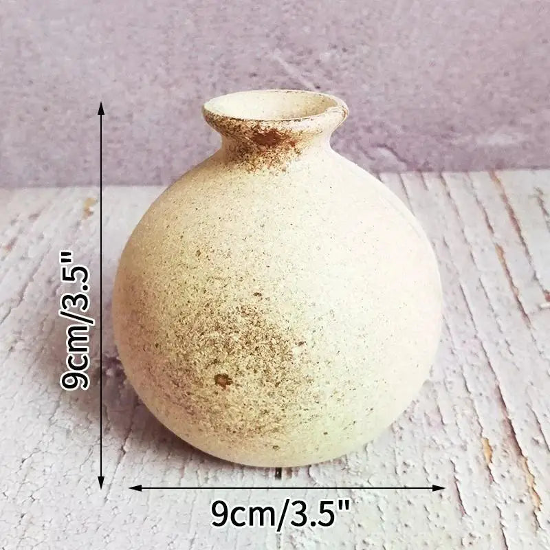 Wooden Flower Vase Retro Art Flower Bottle Dining Table Decorations Nordic Room Tabletop Ornament Living Room Decoration Ваза