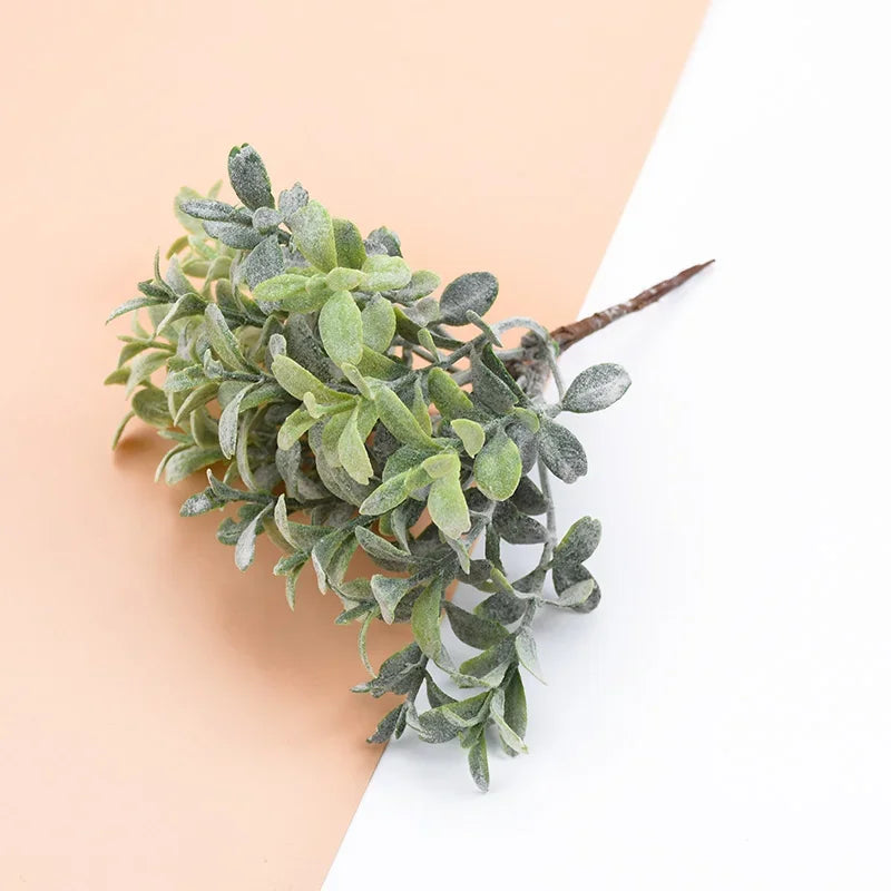 Artificial Plants for Home Wedding Decoration Silk Flowers for Scrapbooking Fake Plastic Decorative Christmas Wreat