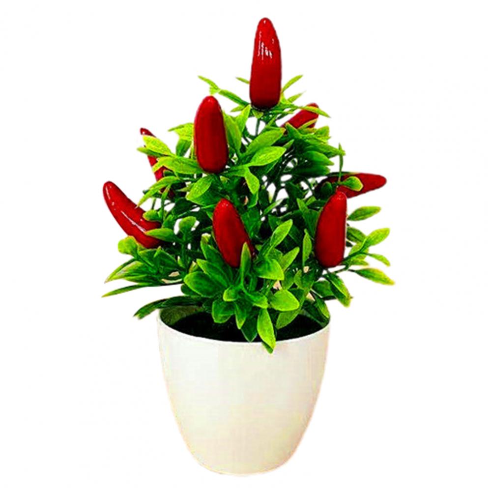 Artificial Fruit Bonsai Landscaping Artificial Fruit Bonsai Orange Pomegranate Fruit Tree Garden Decoration Fake Plant Flower