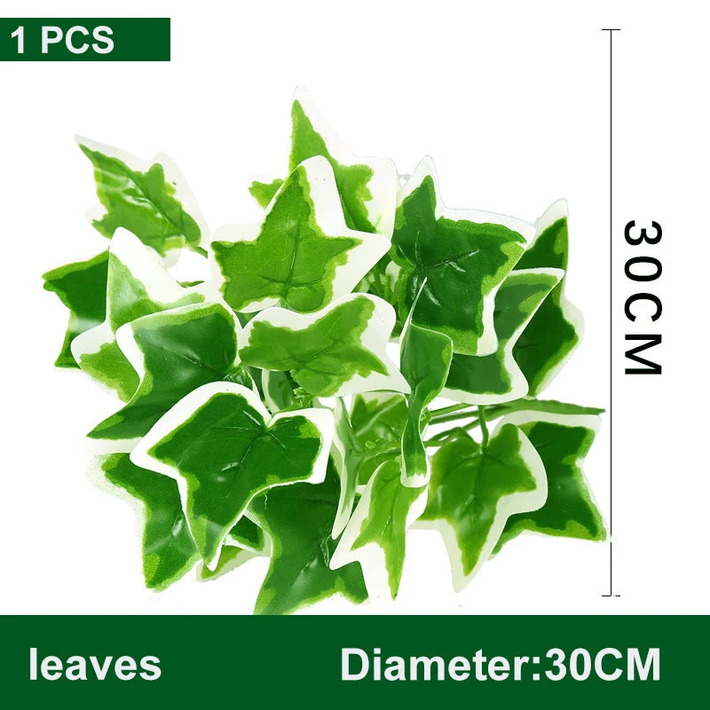 Artificial Fern plants wall decoration leaf accessories turtle back leaf Persian green plant wall accessories home decoration