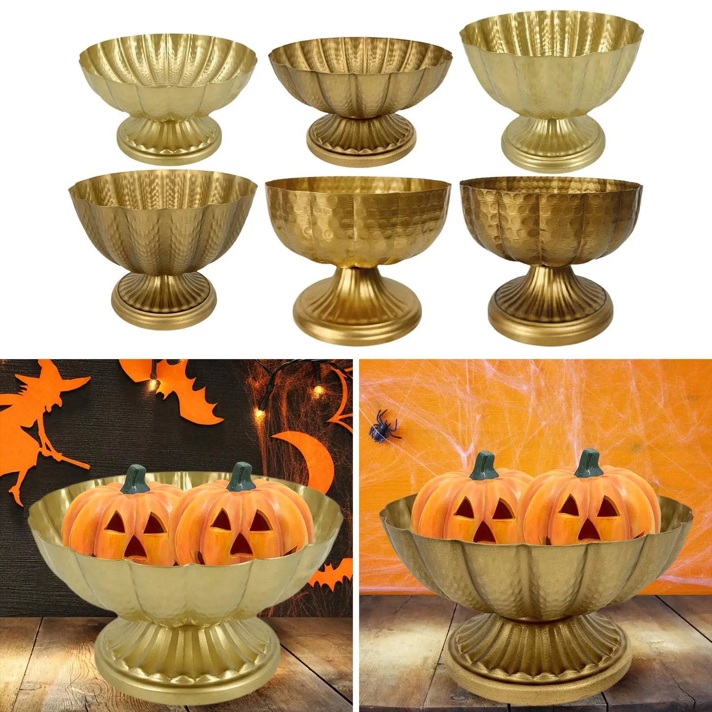 French Urn Planter Photography Props Traditional Plant Vase Iron Basin Flower Planter for Cafe Indoor Office Living Room Home