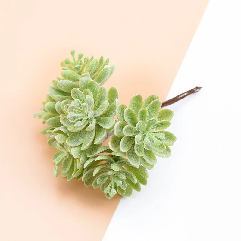 Artificial Plants for Home Wedding Decoration Silk Flowers for Scrapbooking Fake Plastic Decorative Christmas Wreat